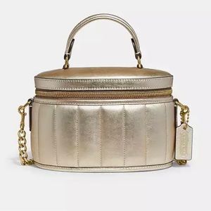 Coach Trail Bag With Quilting